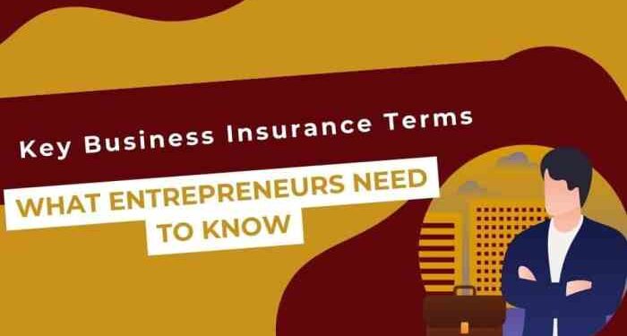 Business Insurance 101: Essential Terms Every Entrepreneur Must Know